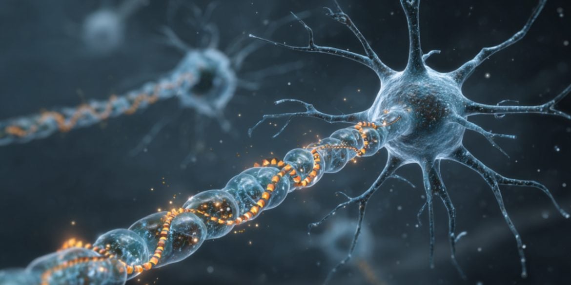 This shows a brain.