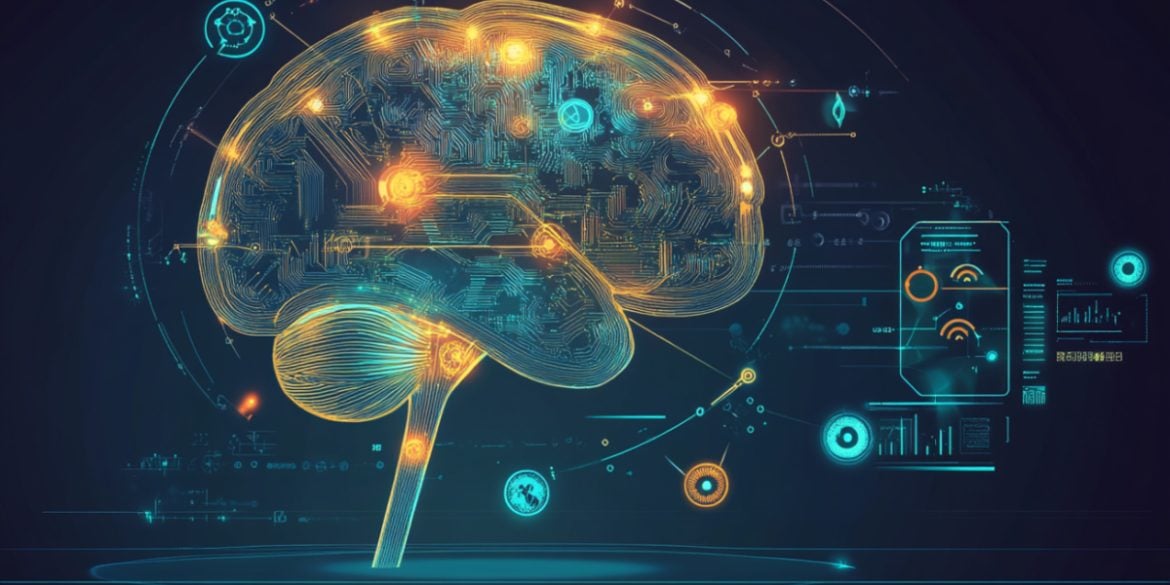 This shows a brain.