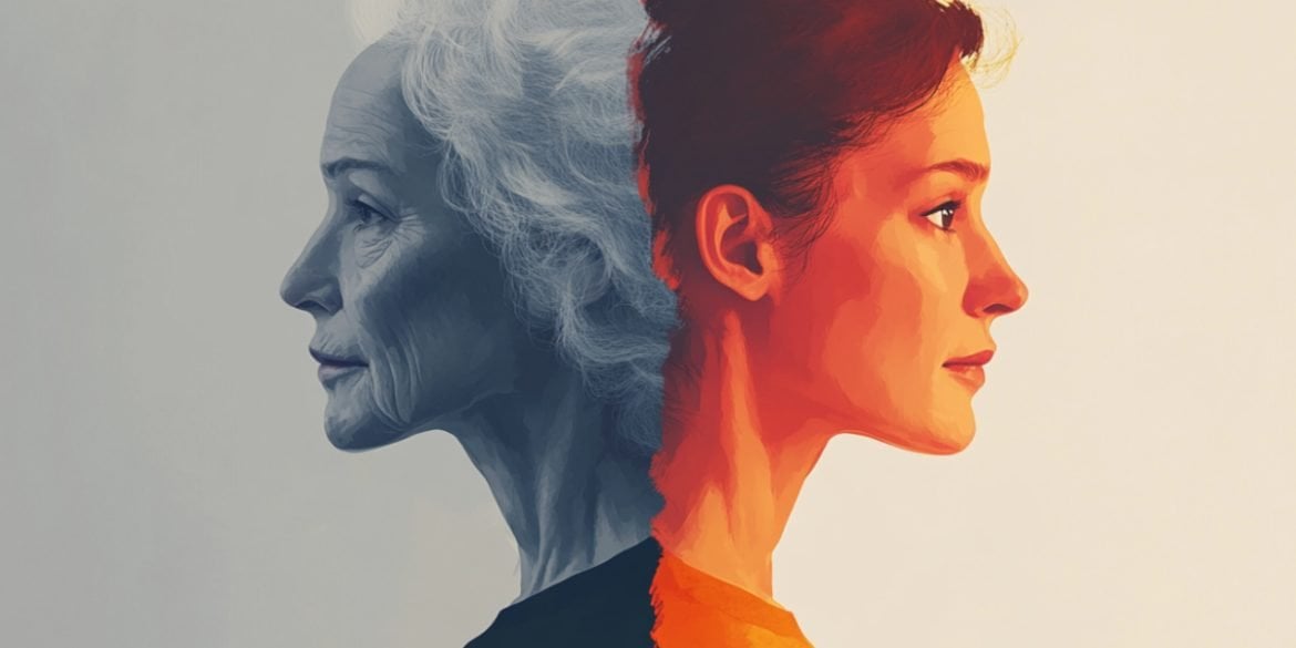 This shows an older and younger woman.