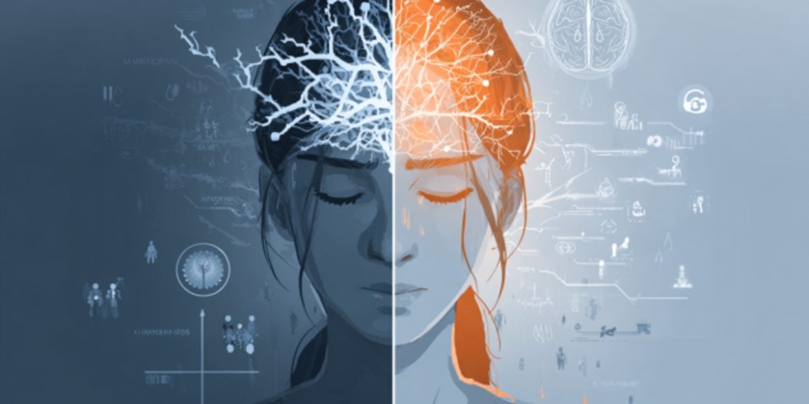 This shows a woman's head.