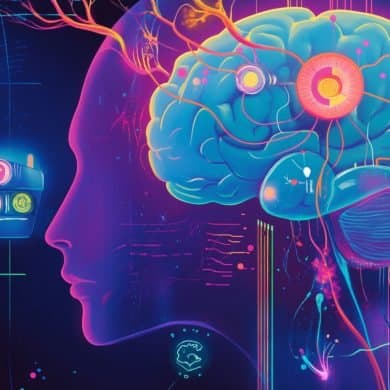 This shows a brain.