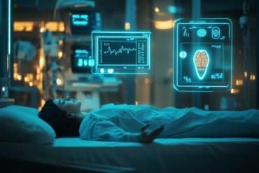 This shows a patient.