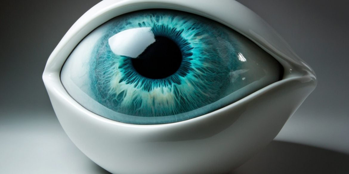 This shows an eye.