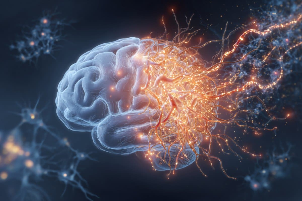 This shows a brain.