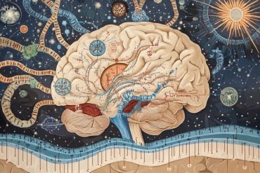 This shows a brain.