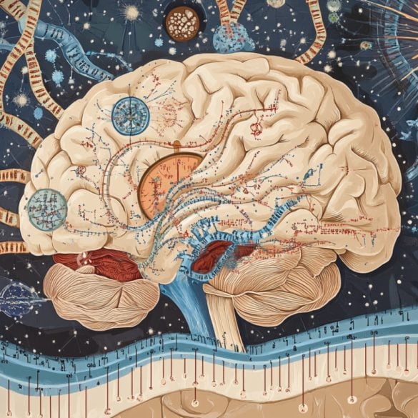 This shows a brain.