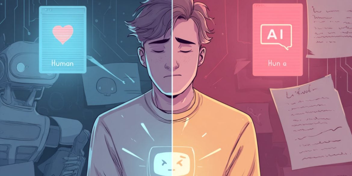 This shows a person and chat bubbles.