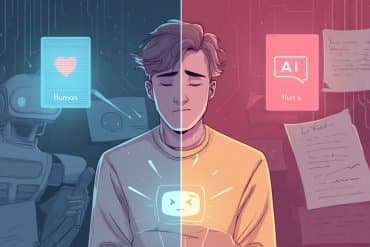 This shows a person and chat bubbles.