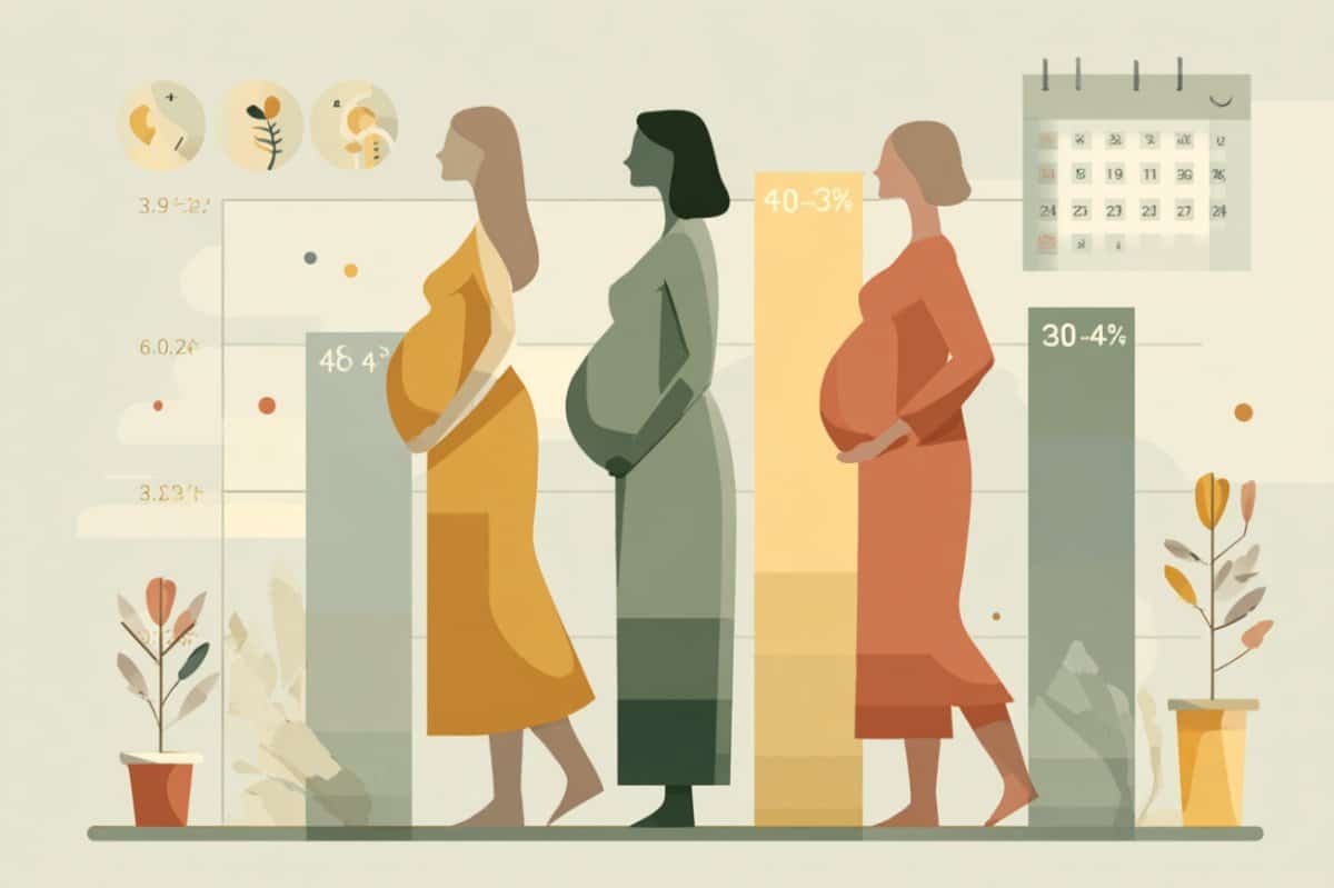 This shows pregnant women.