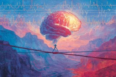 This shows a brain.