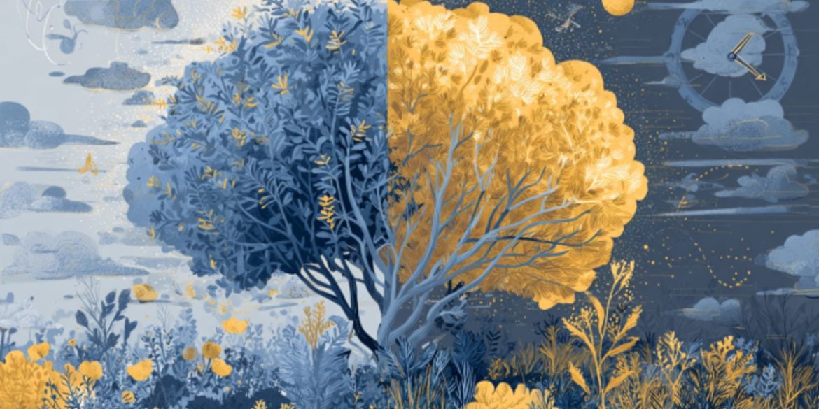 This shows a brain as a tree.