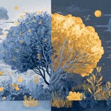 This shows a brain as a tree.