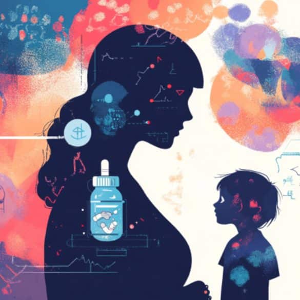 This shows a mom and child.