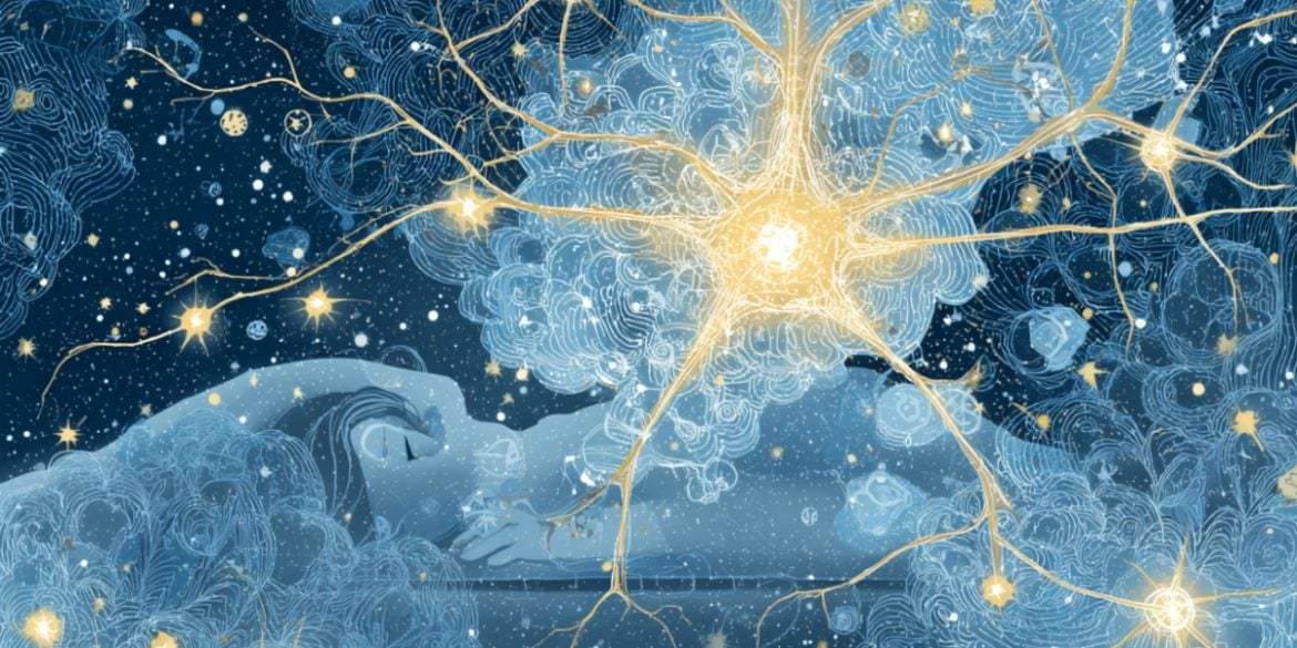 This shows neurons and synapses.