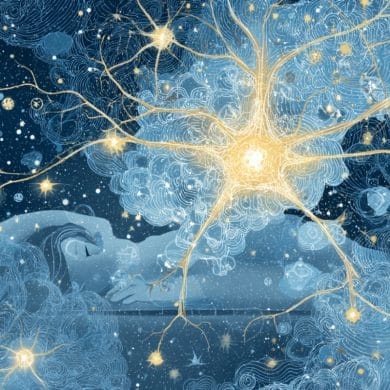 This shows neurons and synapses.
