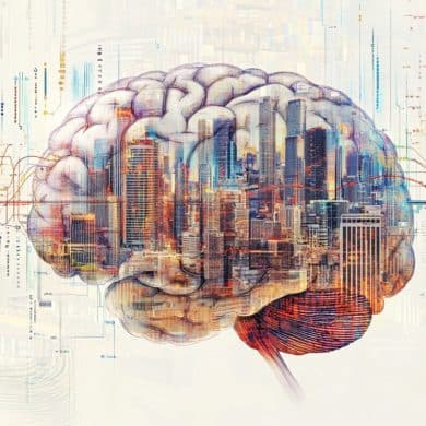 This shows a brain.