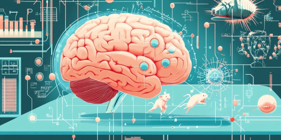 This shows a brain.