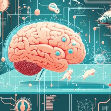 This shows a brain.