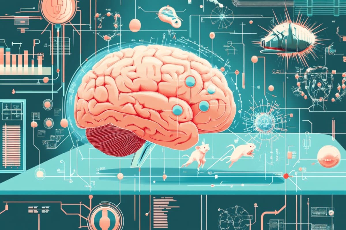 This shows a brain.