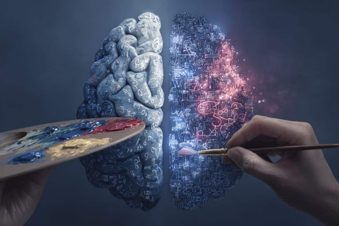 This shows a brain.