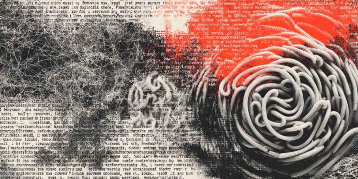 This shows social media posts and a swirl.
