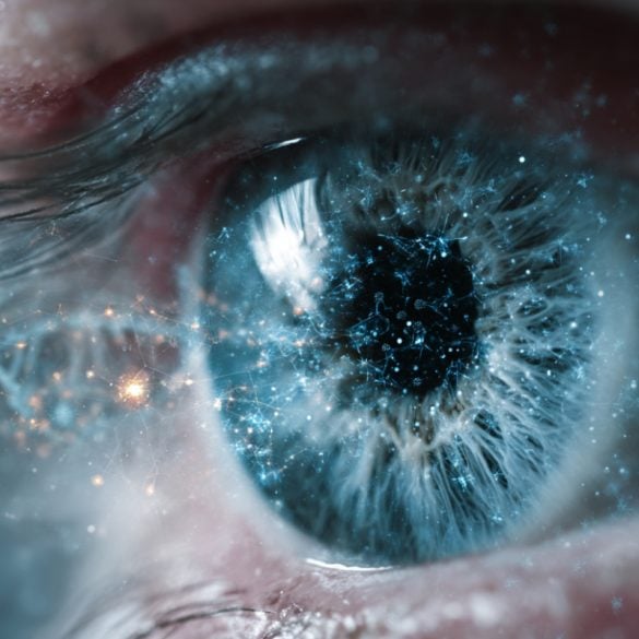 This shows an eye.