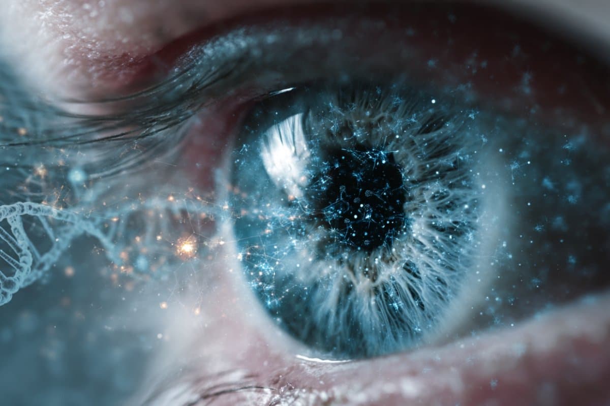 This shows an eye.
