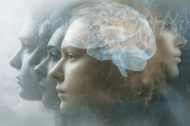 This shows heads and a brain.