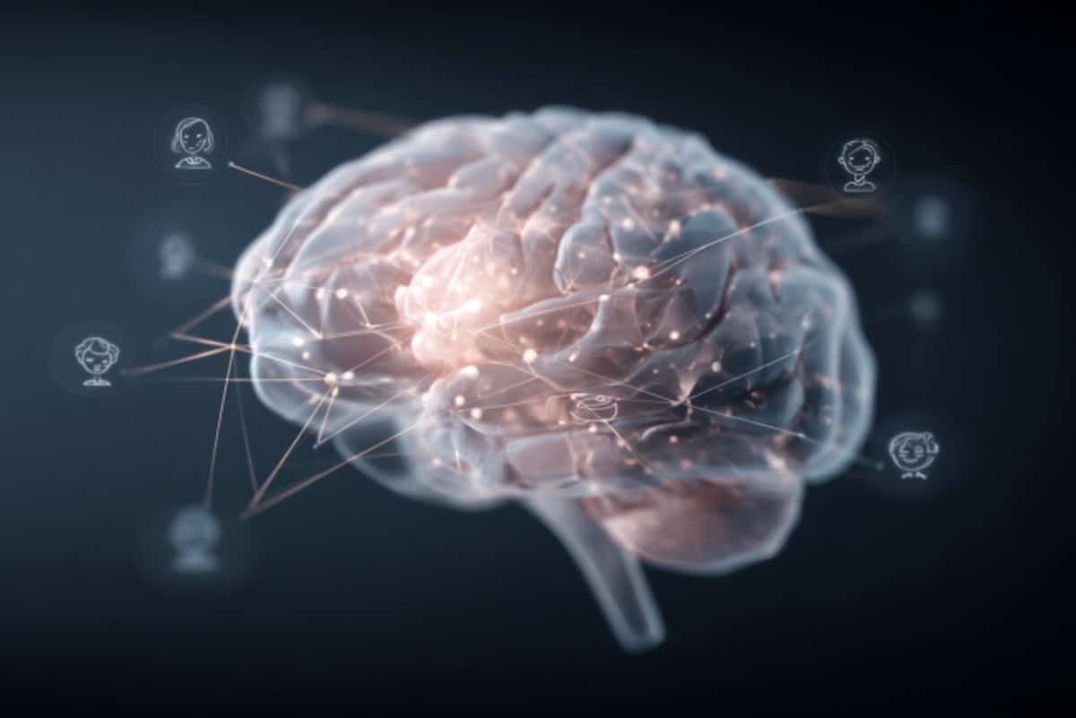 This shows a brain and social icons.