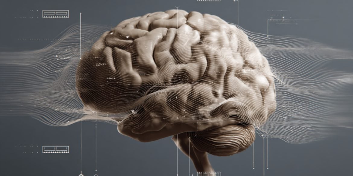 This shows a brain.
