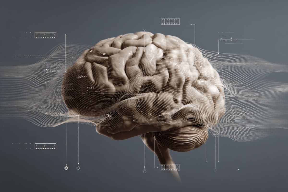 This shows a brain.