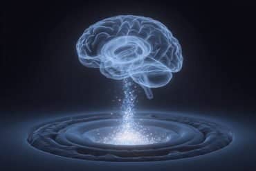 This shows a brain.