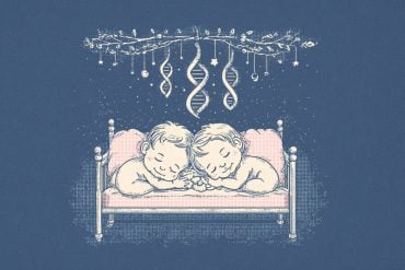 This shows two crying babies.