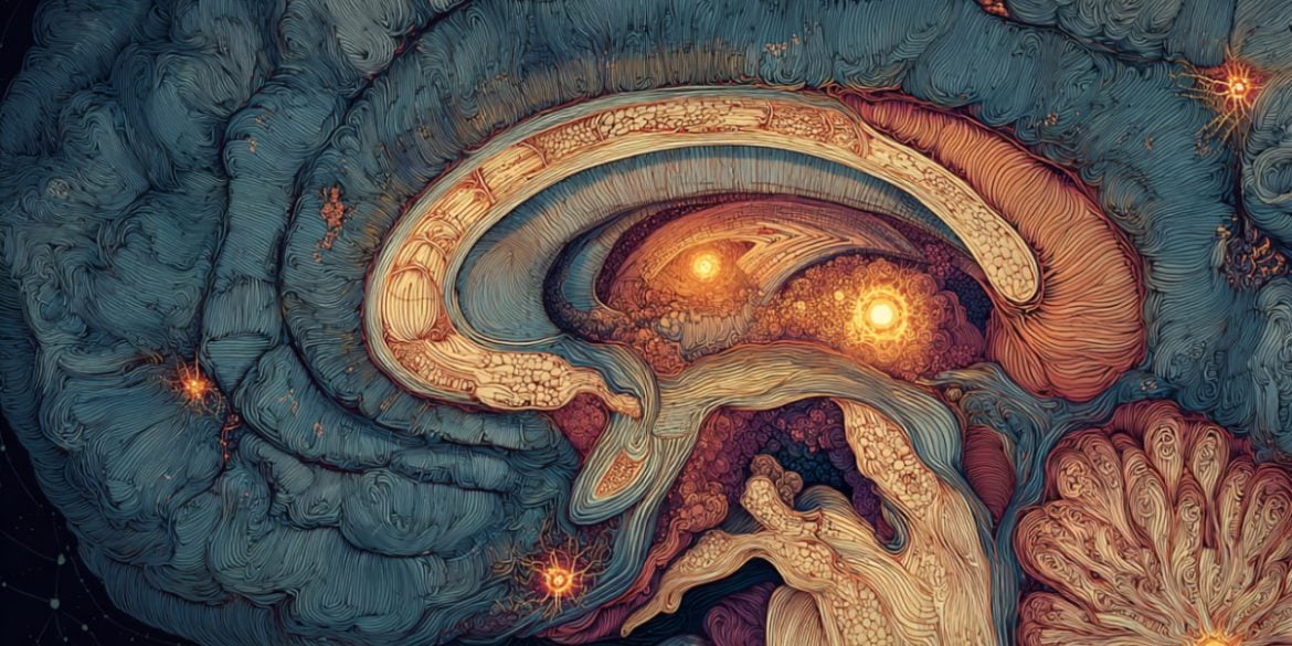 This shows the hippocampus.