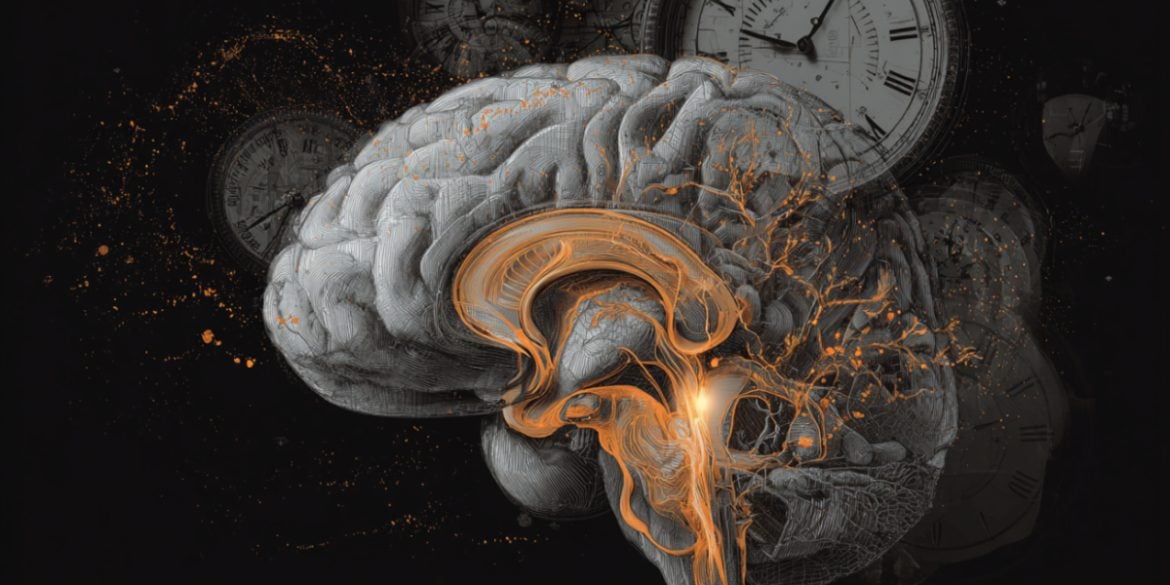 This shows a brain.