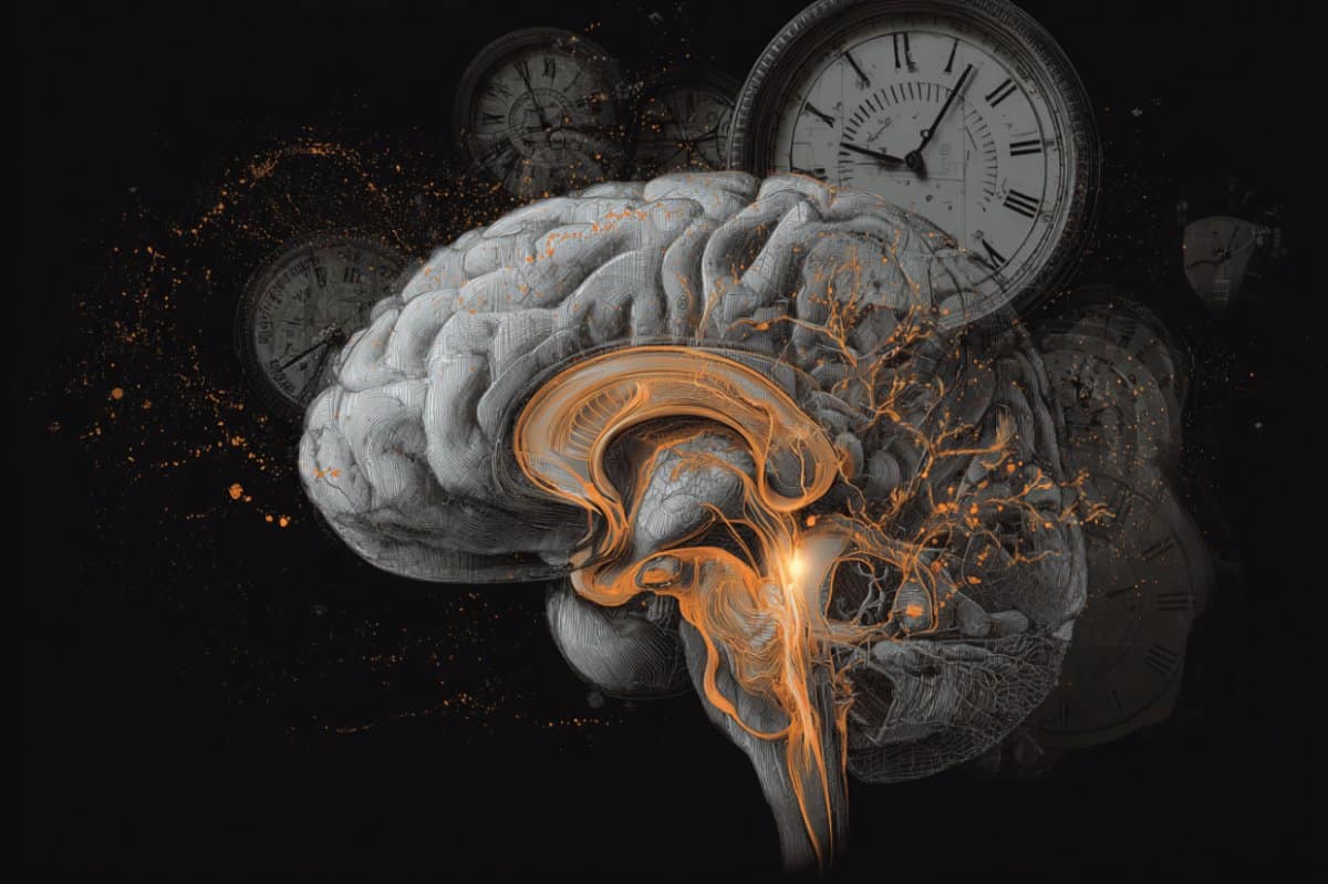 This shows a brain.