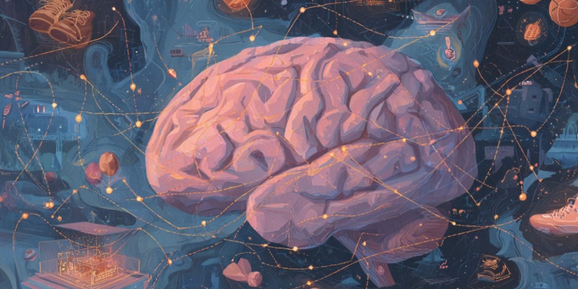This shows a brain.
