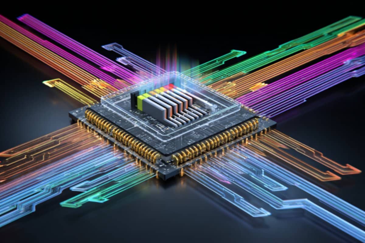 This shows a computer chip.