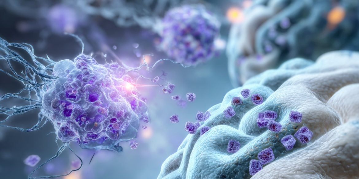 This shows microglia and a brain.