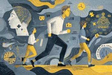 This shows people running.