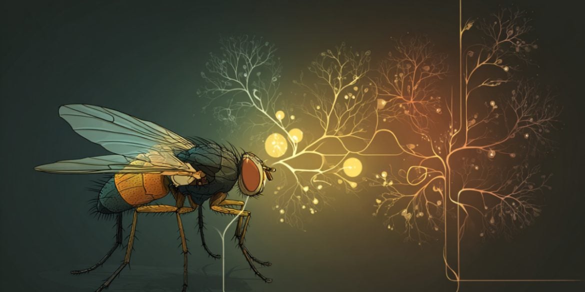 This shows a fly.