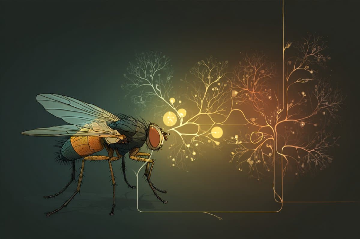 This shows a fly.