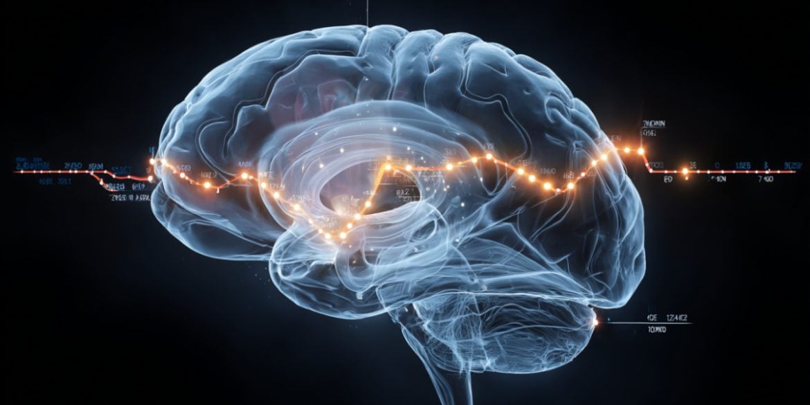 This shows a brain.