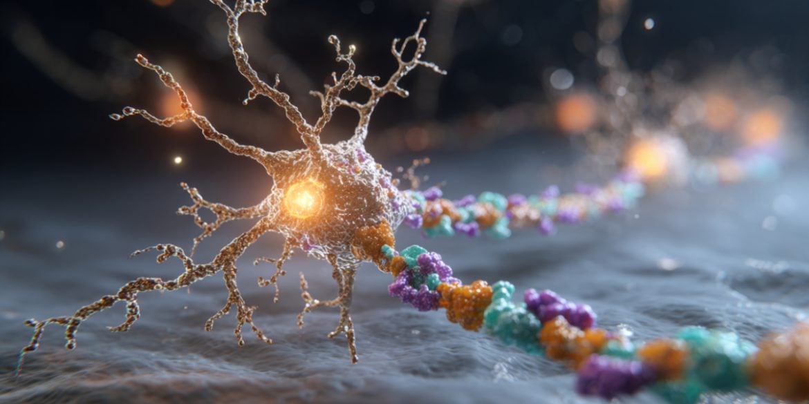 This is a visual representation of the 5-HT1A serotonin receptor.