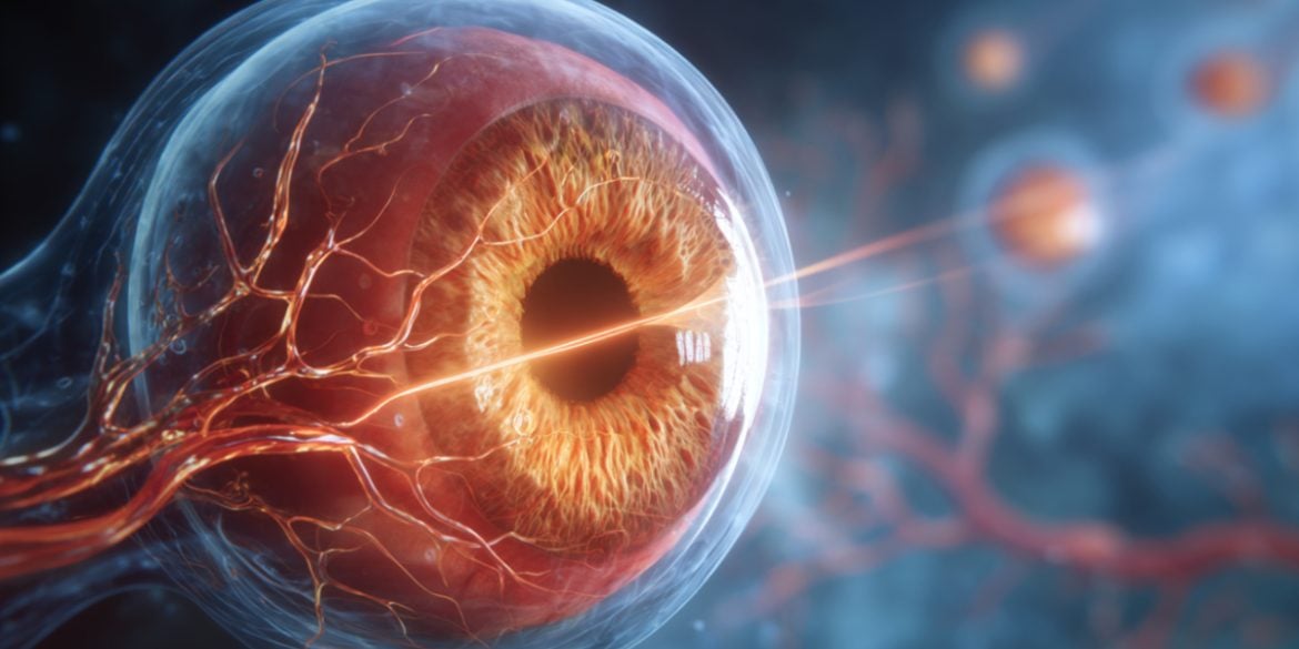 This shows an eye.
