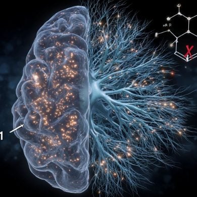 This shows a brain.