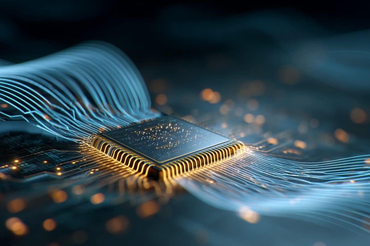 This shows a computer chip.