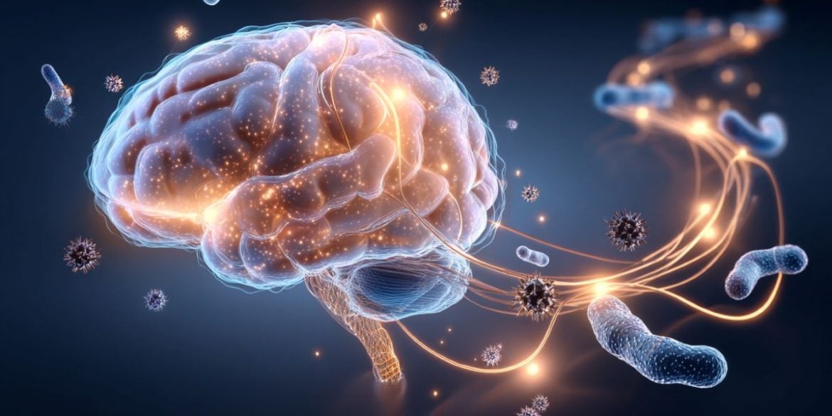 This shows a brain.