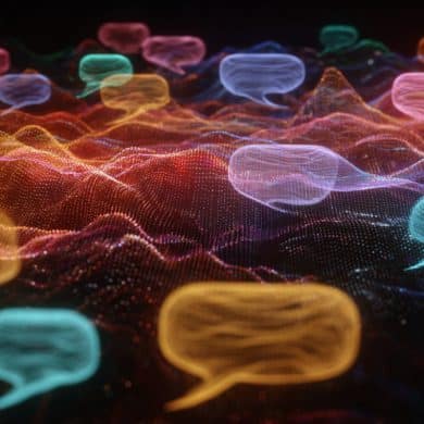 This shows speech bubbles.