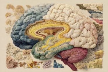 This shows a brain with the cerebral cortex highlighted.